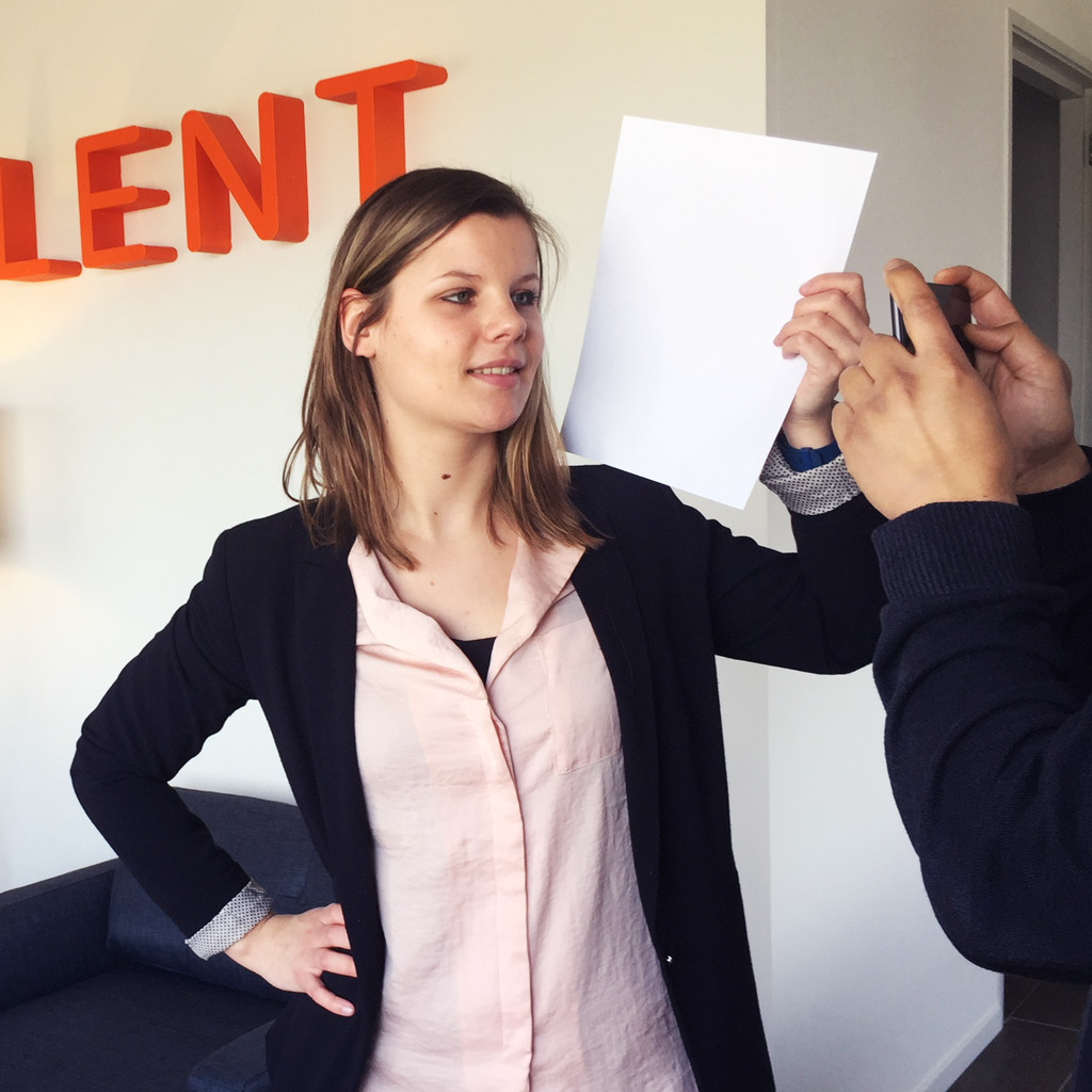 Maken van professionele profielfoto