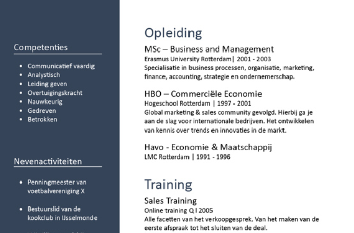 trainingen-cv