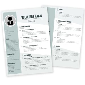 Premium cv template Rome