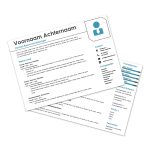 Gratis cv template Lyon