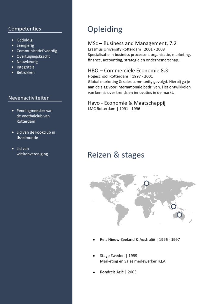 CV-template-Accountmanager-pagina-2